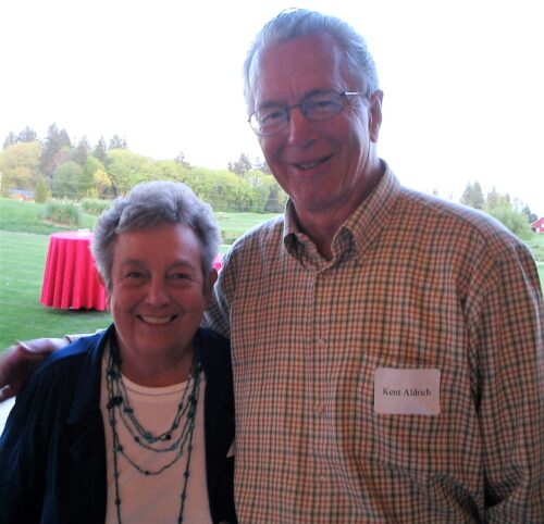 Founder, Kent Aldrich, and his wife, Claudia.