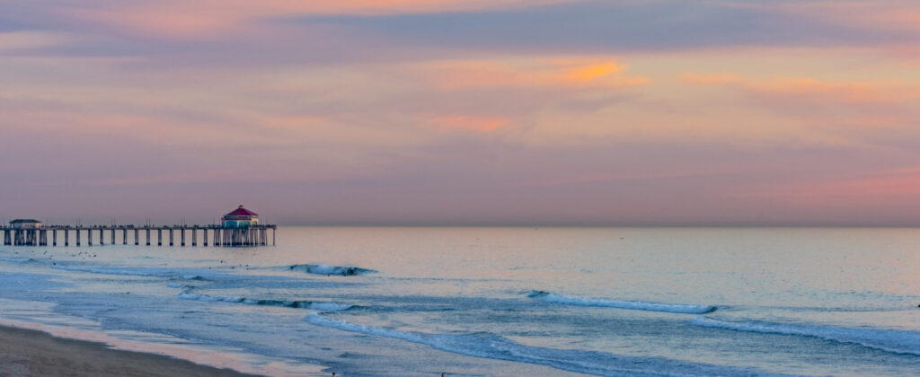 Orange County beach, where Aldrich Named in Civic 50 Orange County by OneOC.